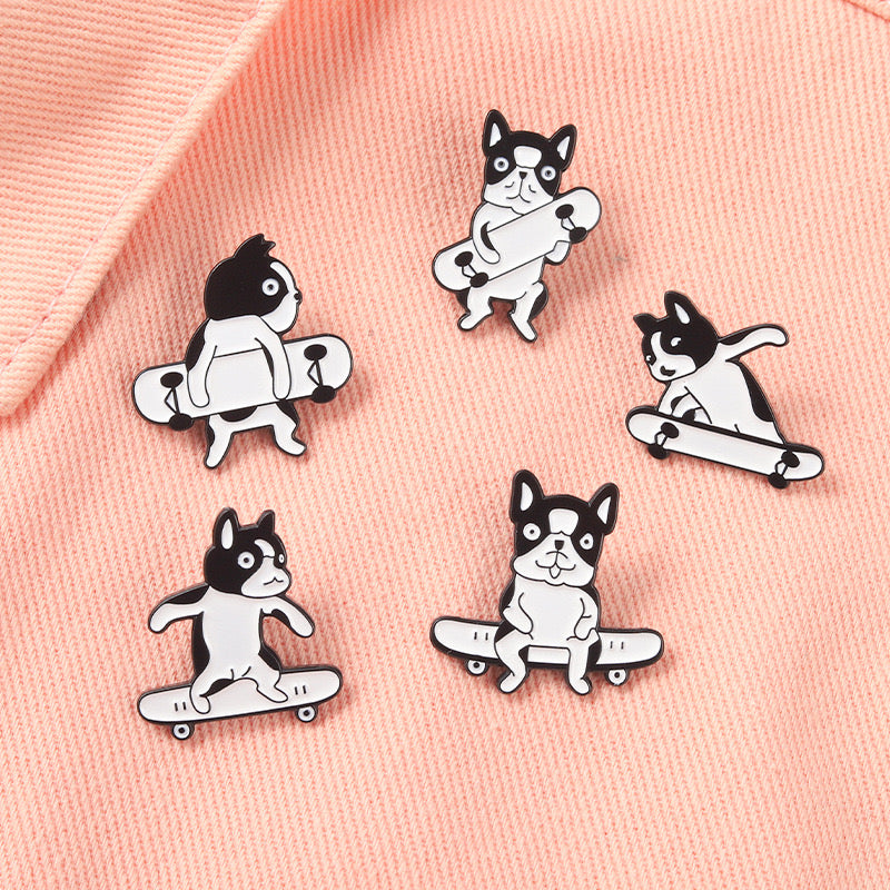 Boston Terrier Pin