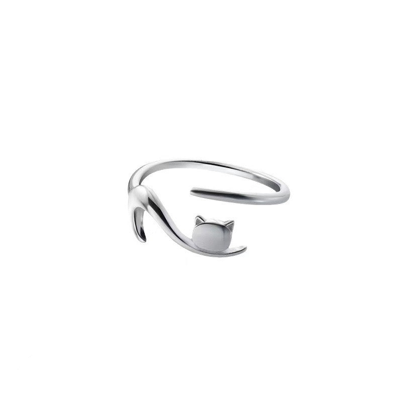 Adjustable Stretching Cat Ring
