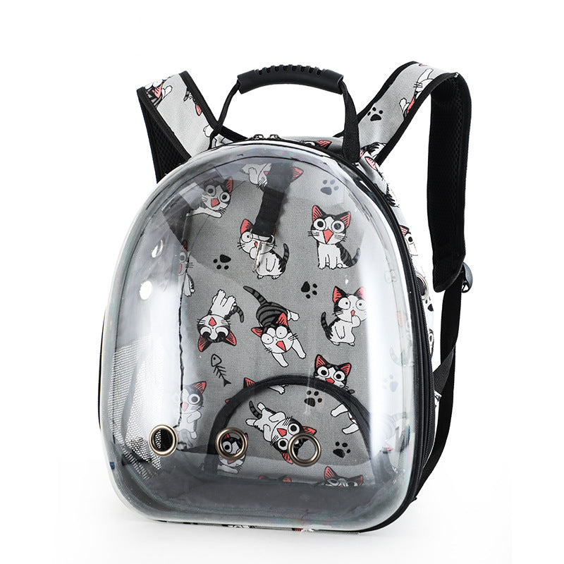 Clear Cat and Dog Carrier Backpack