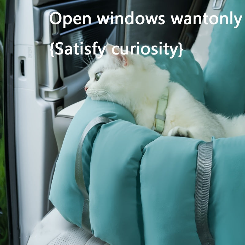 Portable Car Seat & Travel Bed for Small Pets