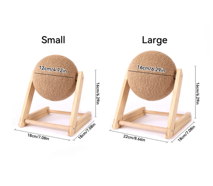 Cat Scratcher Ball Toy