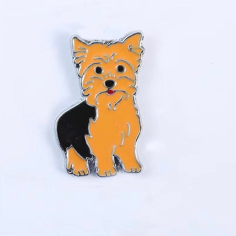 Yorkie Dog Pin
