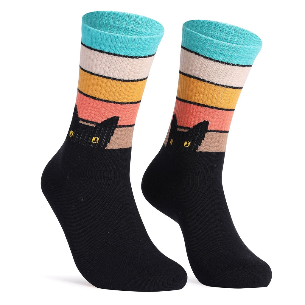 Black Cat Socks