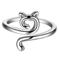 Curlicue Cat Ring