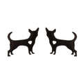 Art Deco Dog Earrings