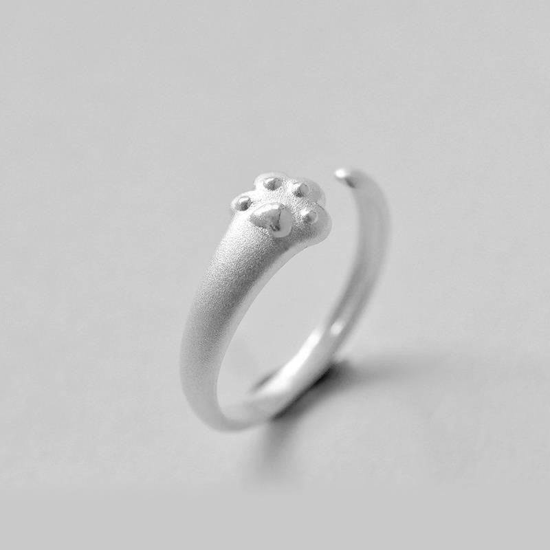 Adjustable Cat Tail and Paw Ring