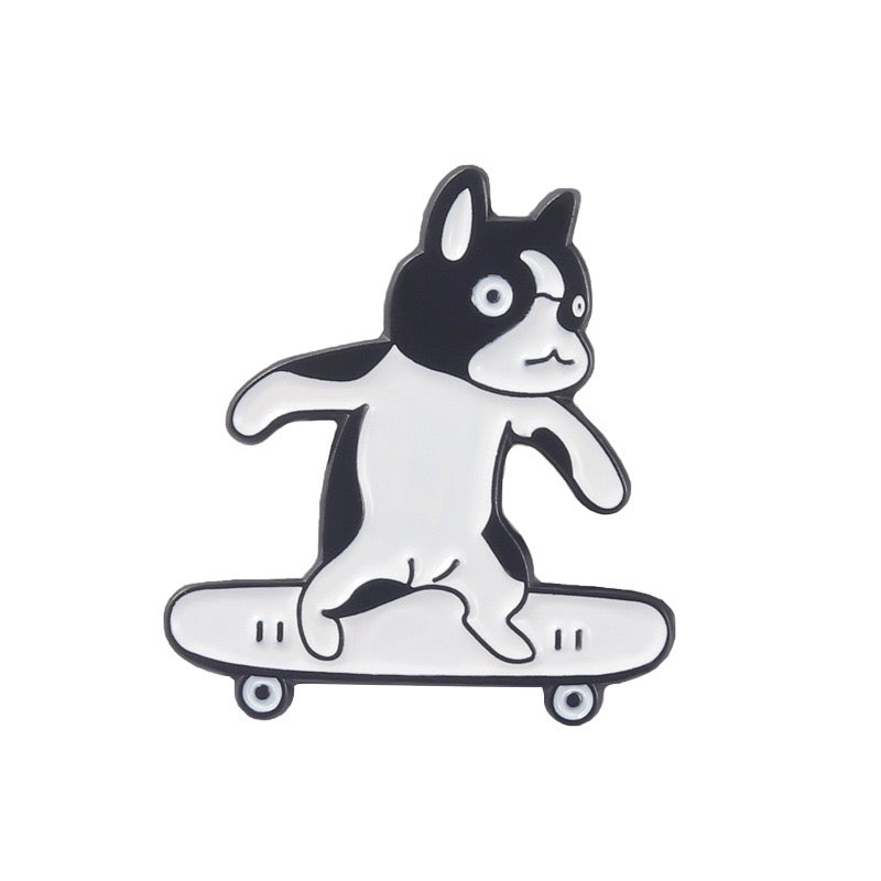 Boston Terrier Pin