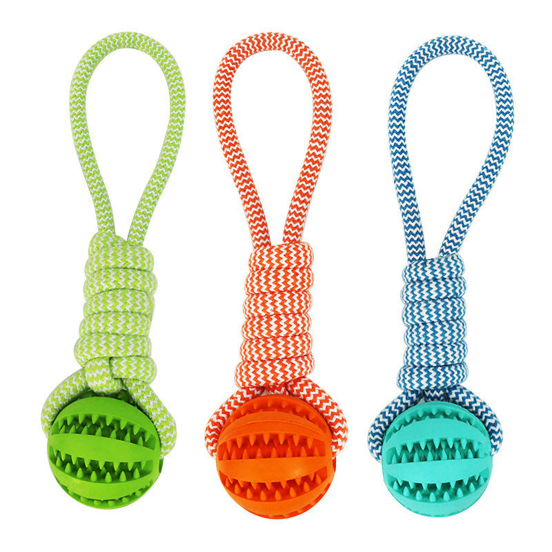Dental Health Pet Rope Ball Toy