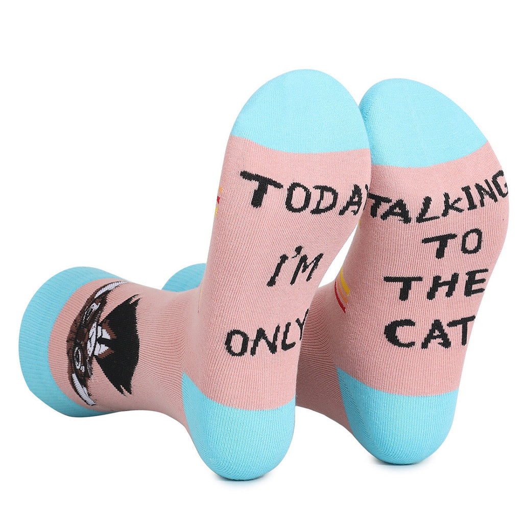 Funny Cat Socks