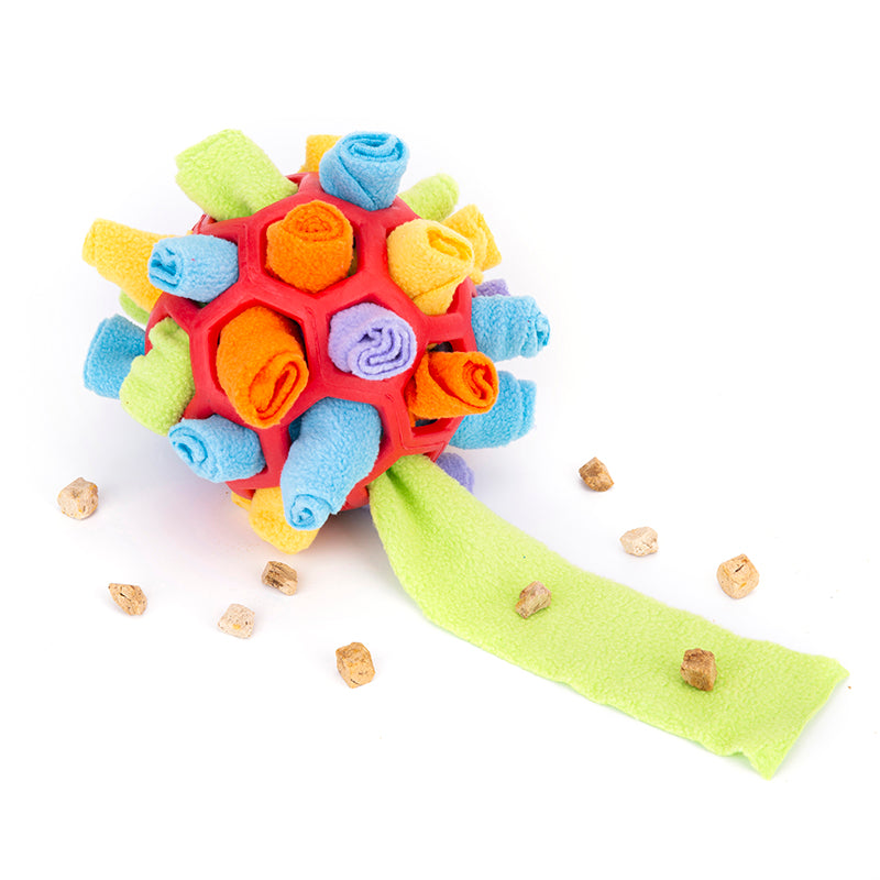 Interactive Pet Dog Sniff and Snack Puzzle Ball