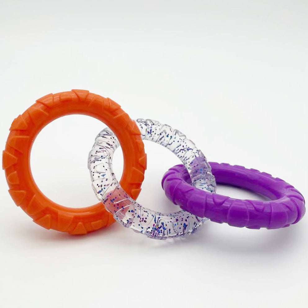 Triple Ring Dog Chew Toy