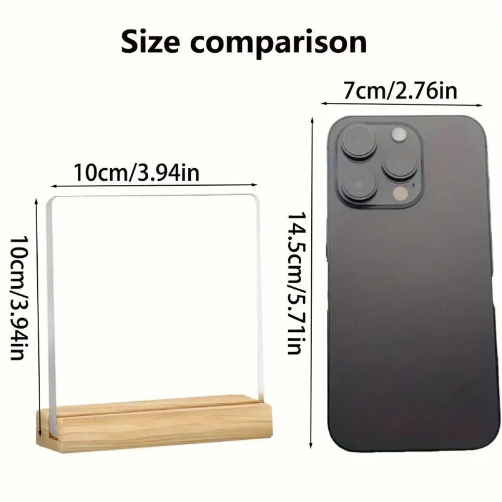 2D "Dog Is My Favorite Person" Acrylic Desktop Decoration