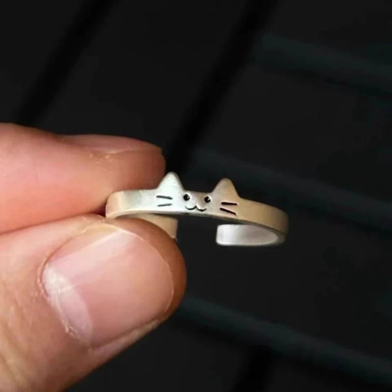 Cat and Dog Stackable Rings