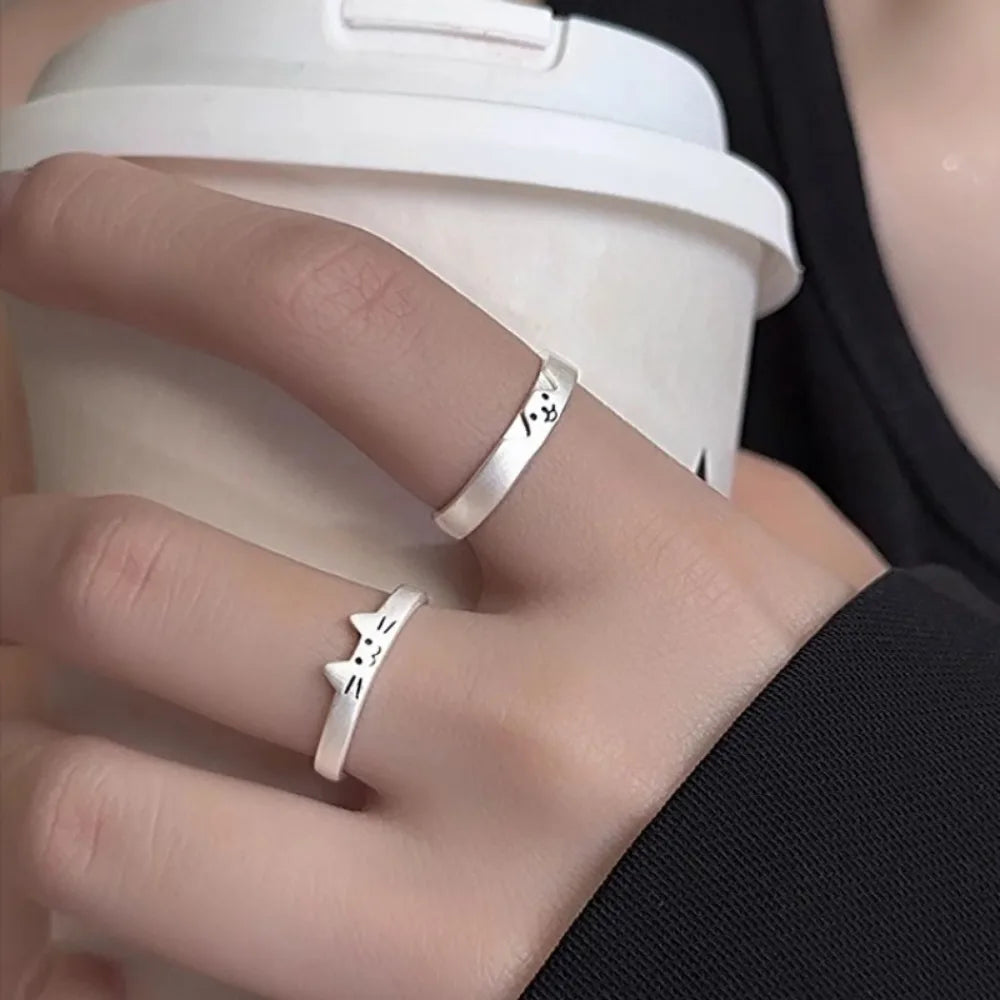 Cat and Dog Stackable Rings
