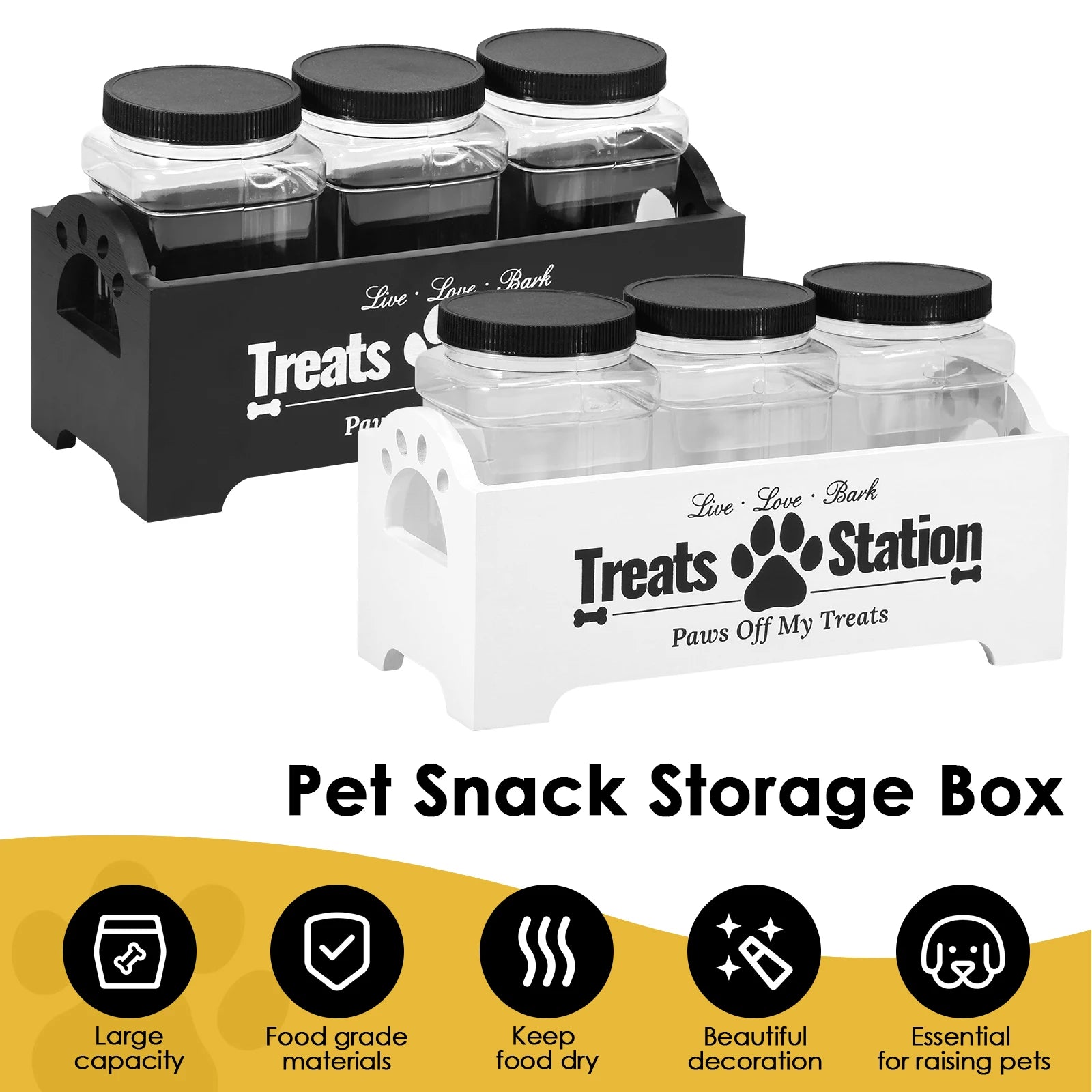Pet Treat Storage Organizer