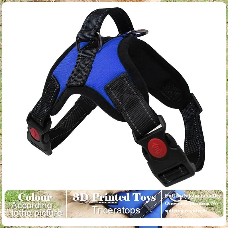 No Pull Adjustable Dog Harness And Leash Set