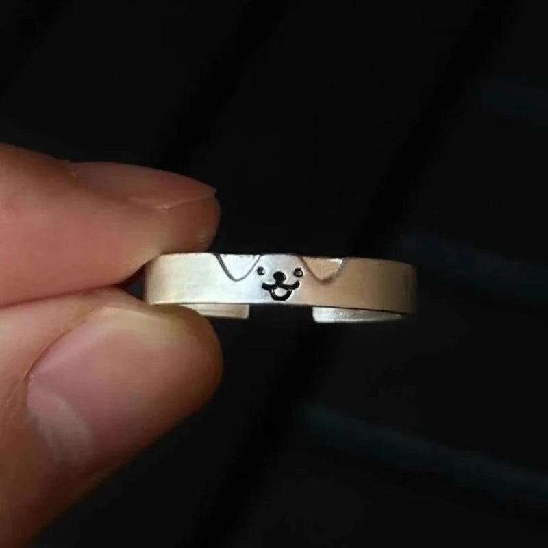 Cat and Dog Stackable Rings
