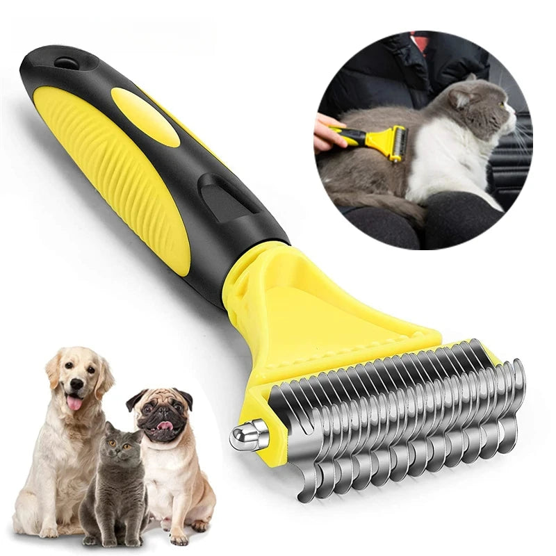 Dual-Sided Grooming Brush