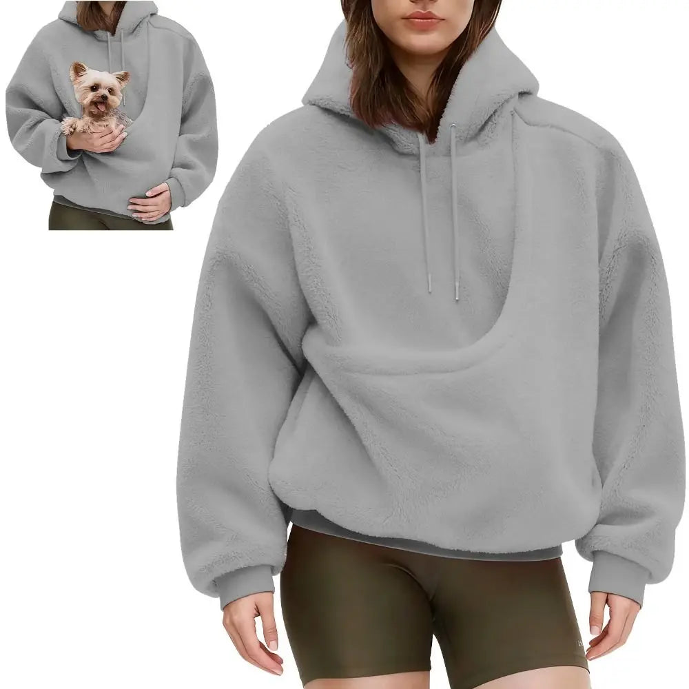 Pouch Pet Carrier Hoodie