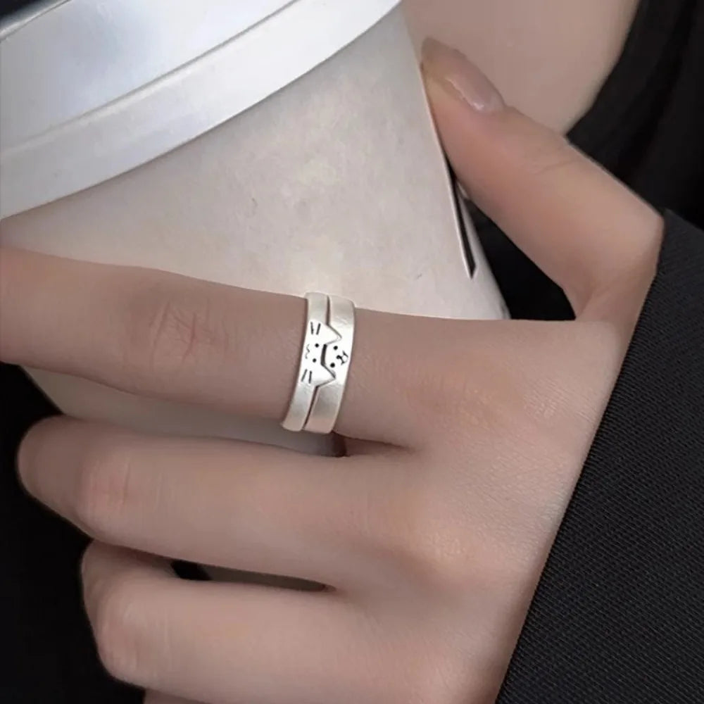 Cat and Dog Stackable Rings