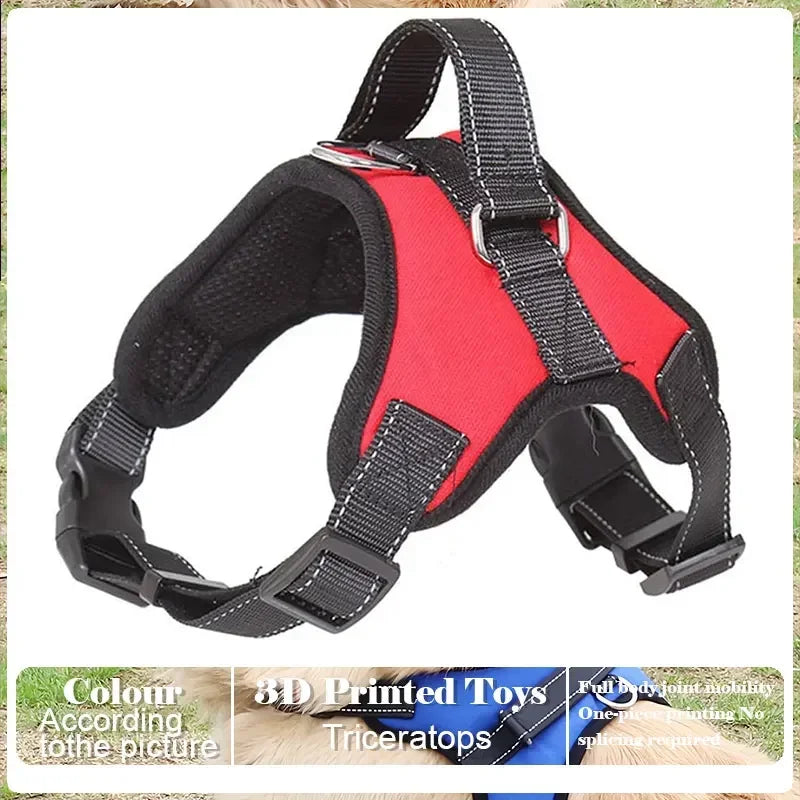 No Pull Adjustable Dog Harness And Leash Set