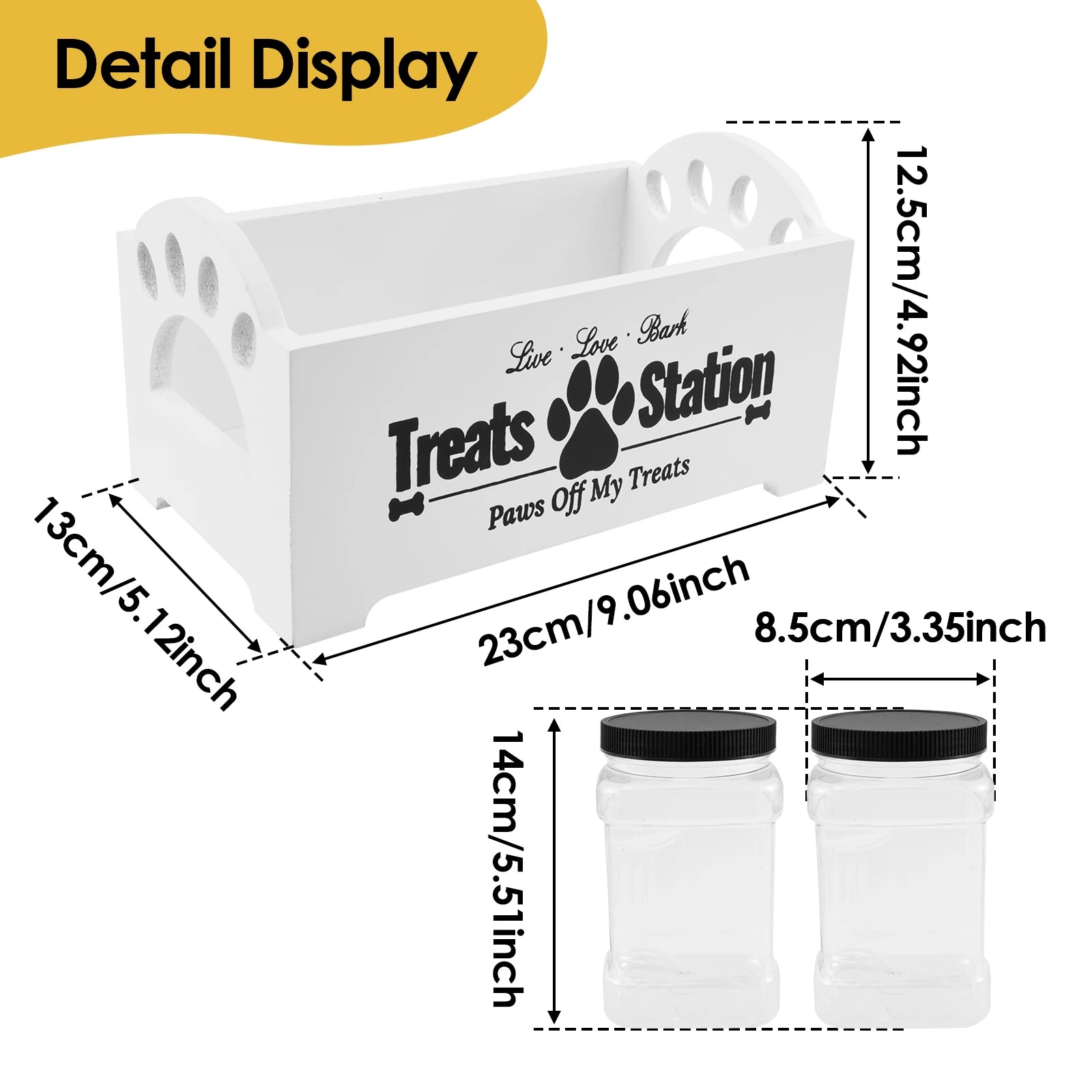 Pet Treat Storage Organizer