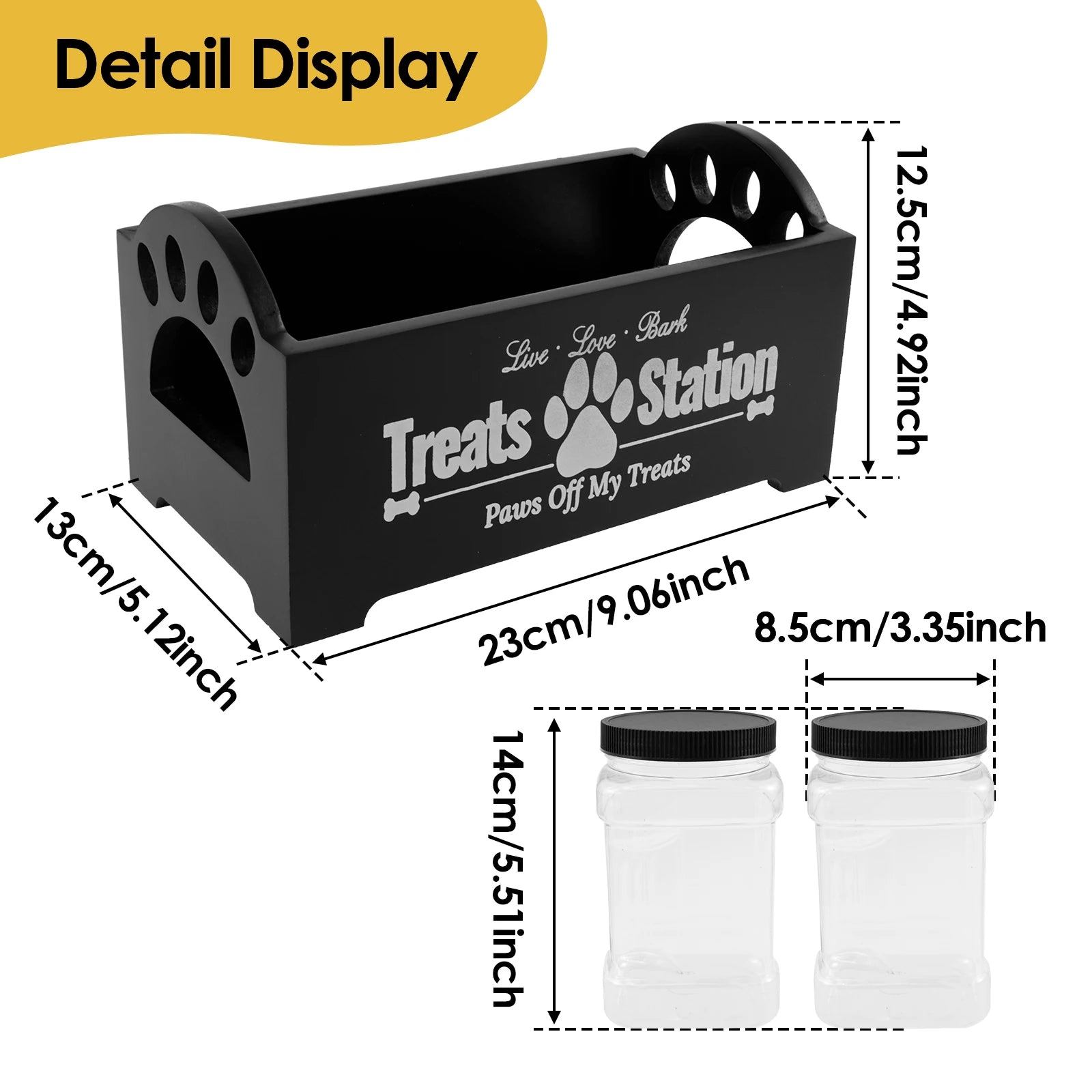 Pet Treat Storage Organizer