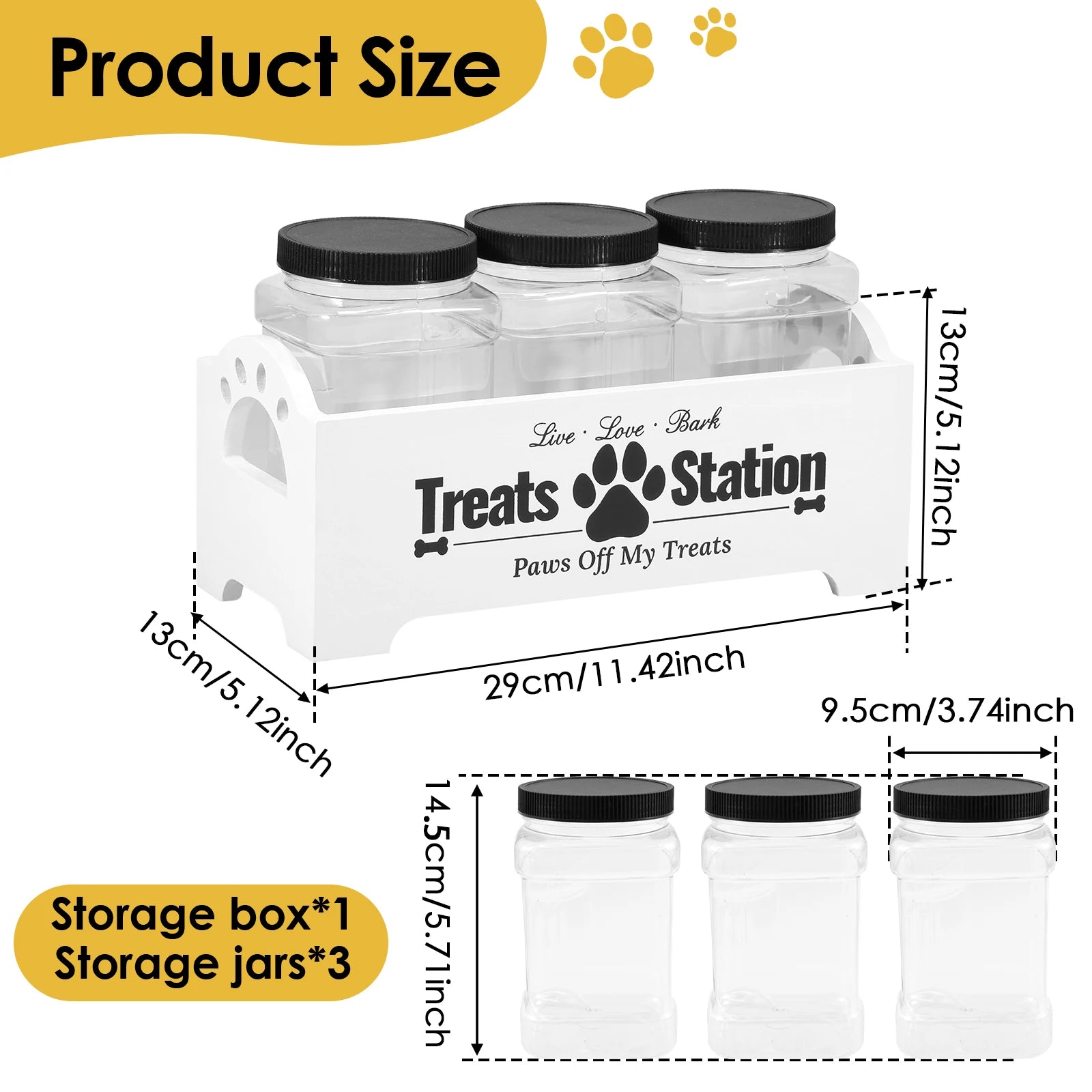 Pet Treat Storage Organizer