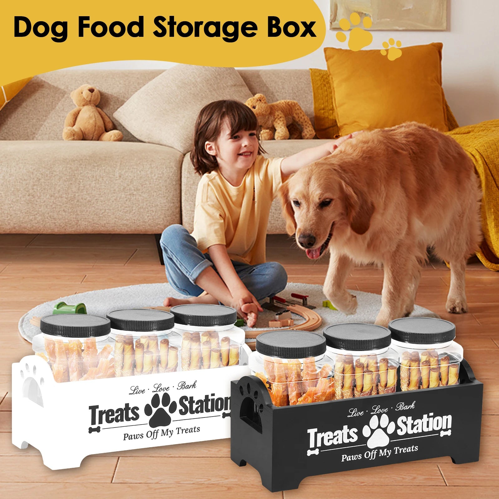 Pet Treat Storage Organizer