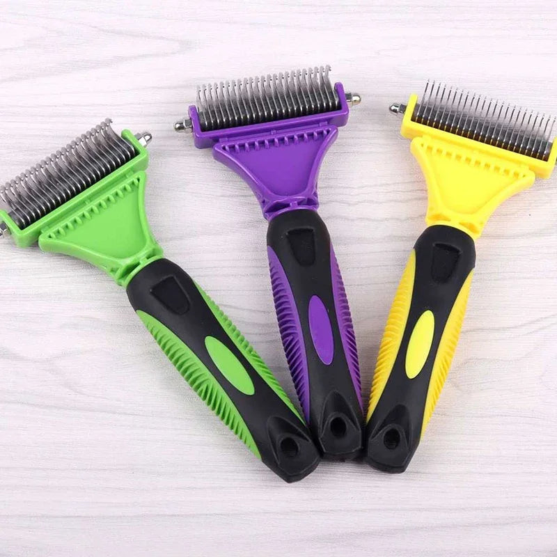 Dual-Sided Grooming Brush