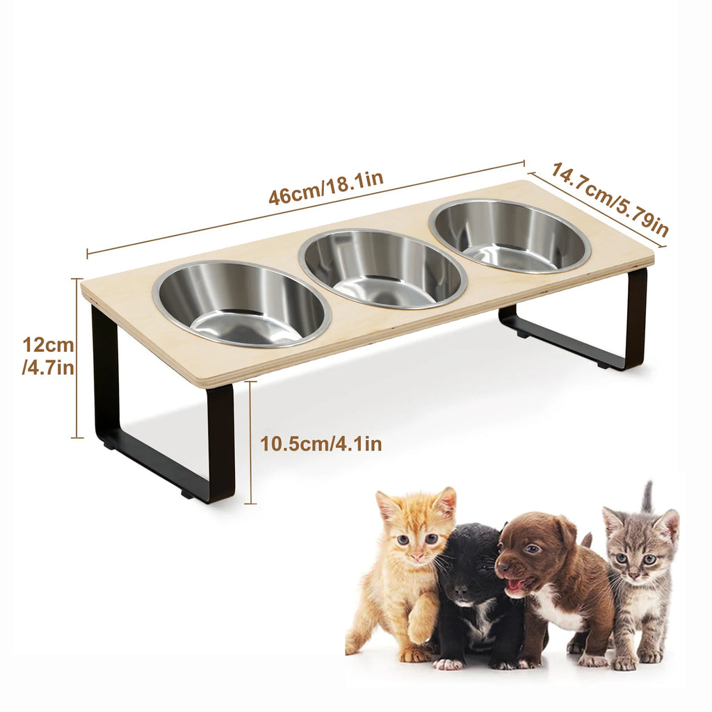 Ergonomic Pet Feeding Station