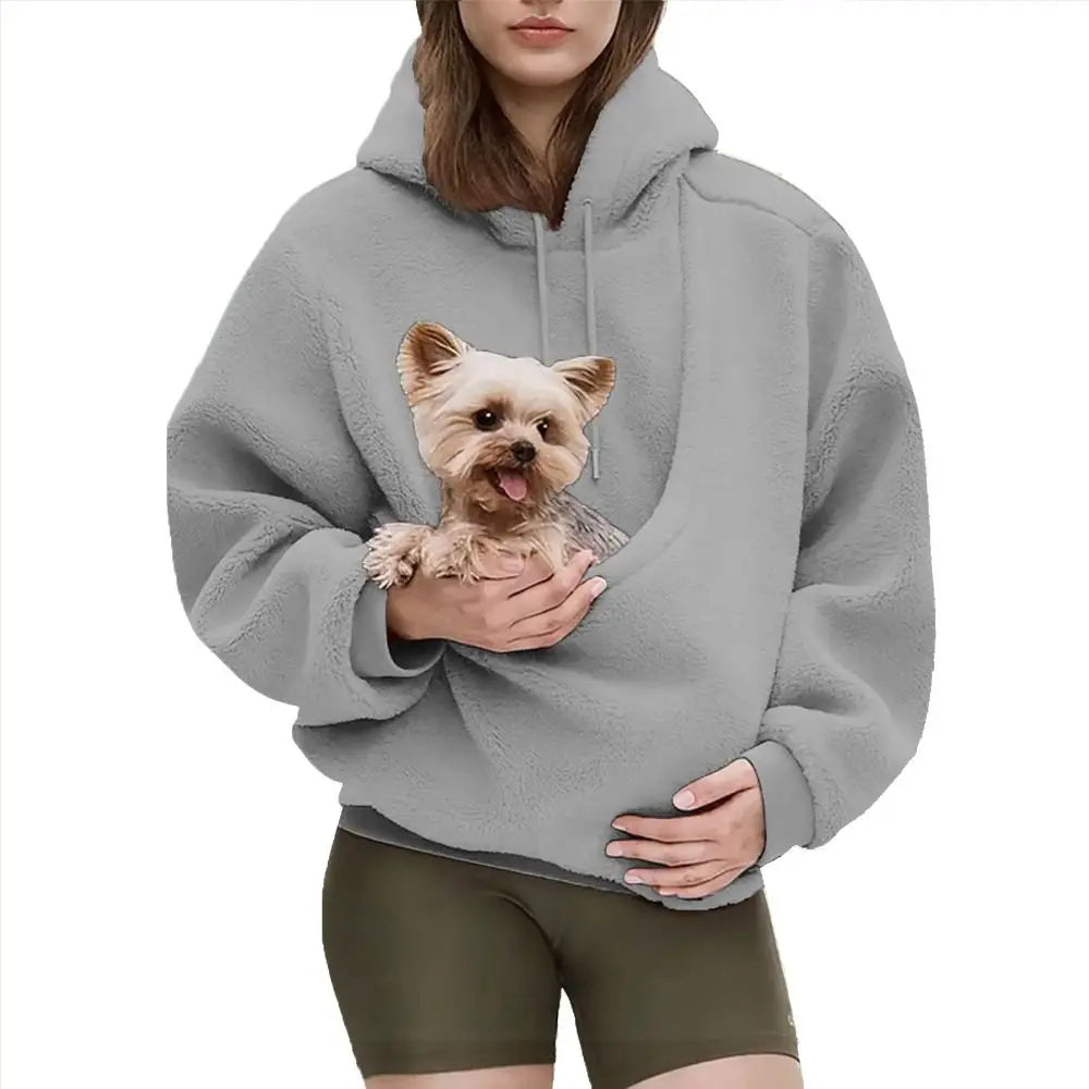 Pouch Pet Carrier Hoodie