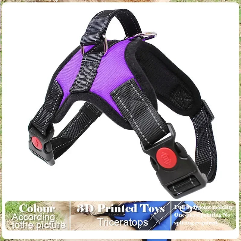 No Pull Adjustable Dog Harness And Leash Set