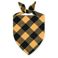Personalized Plaid Dog Bandana
