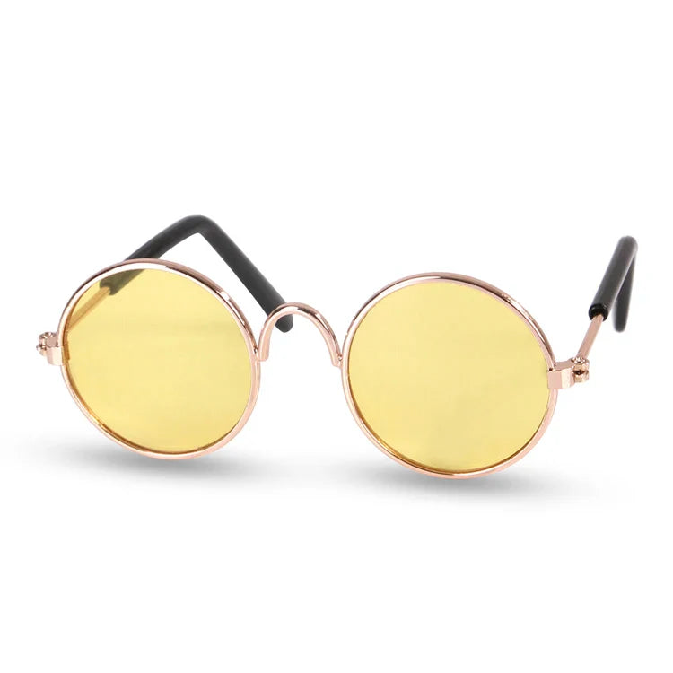Vintage Round Pet Sunglasses