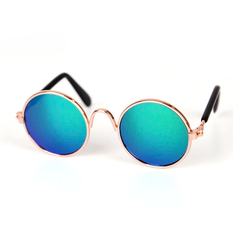 Vintage Round Pet Sunglasses