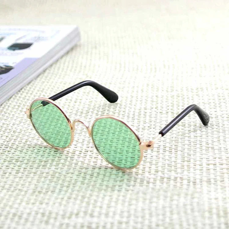 Vintage Round Pet Sunglasses