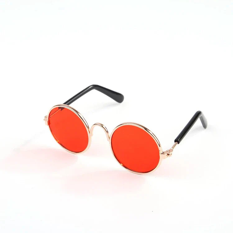 Vintage Round Pet Sunglasses