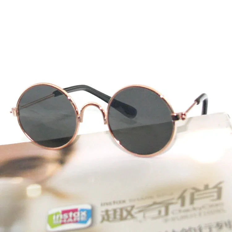 Vintage Round Pet Sunglasses