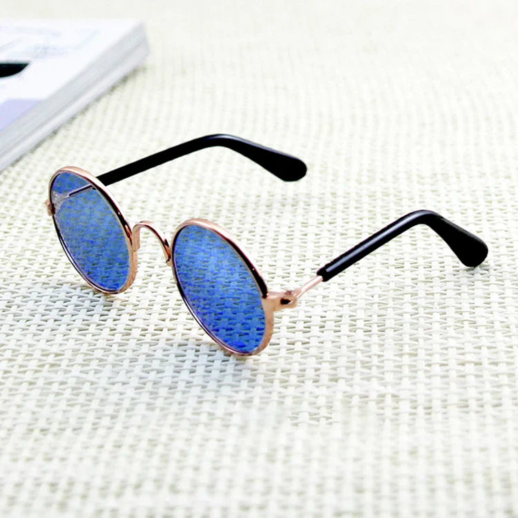 Vintage Round Pet Sunglasses