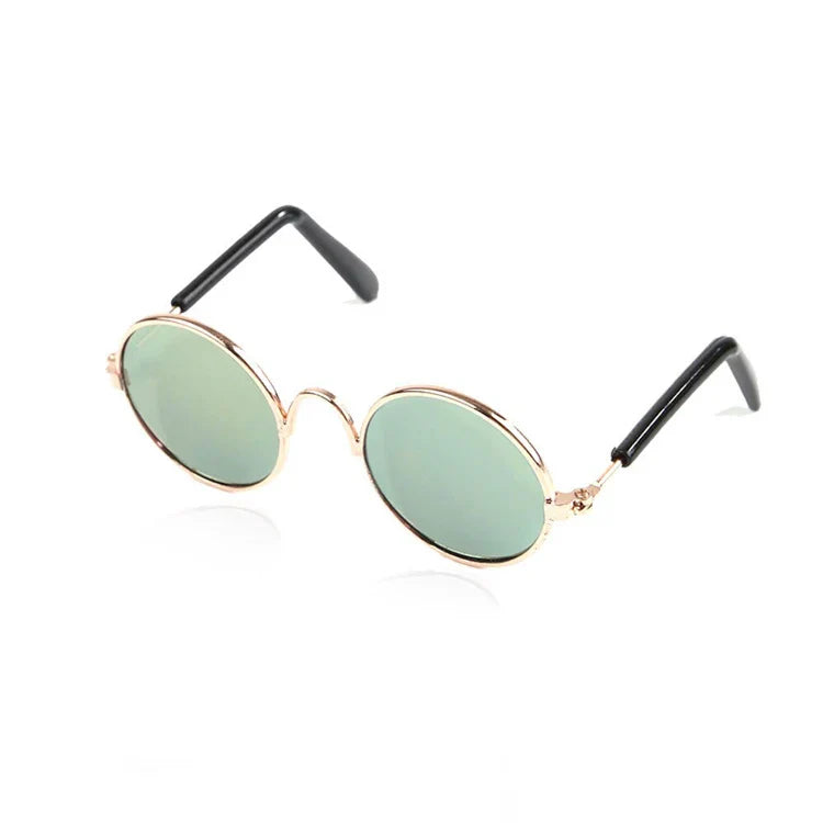 Vintage Round Pet Sunglasses