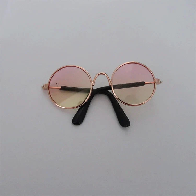 Vintage Round Pet Sunglasses