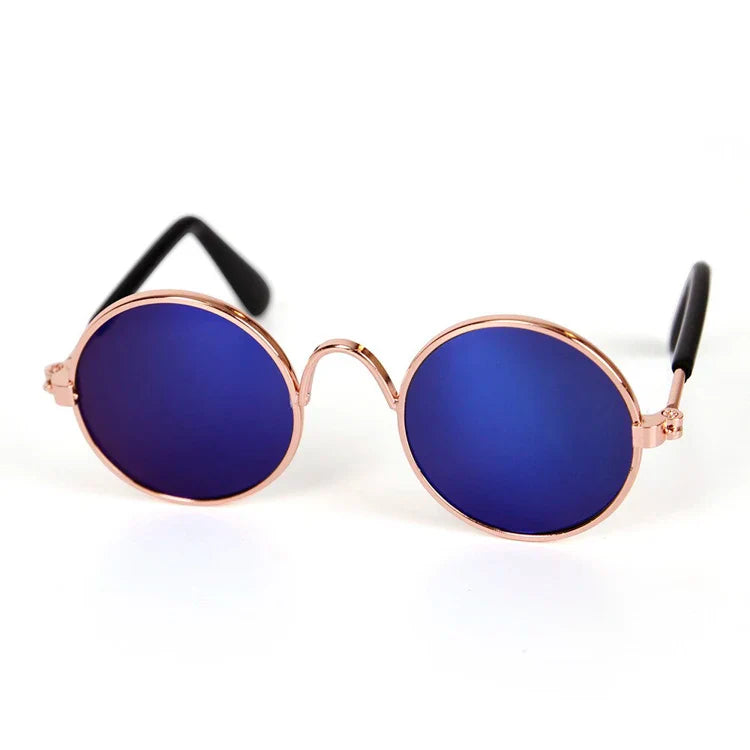Vintage Round Pet Sunglasses