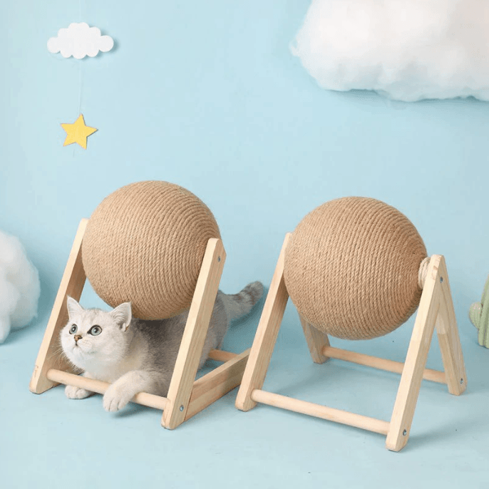 Cat Scratcher Ball Toy