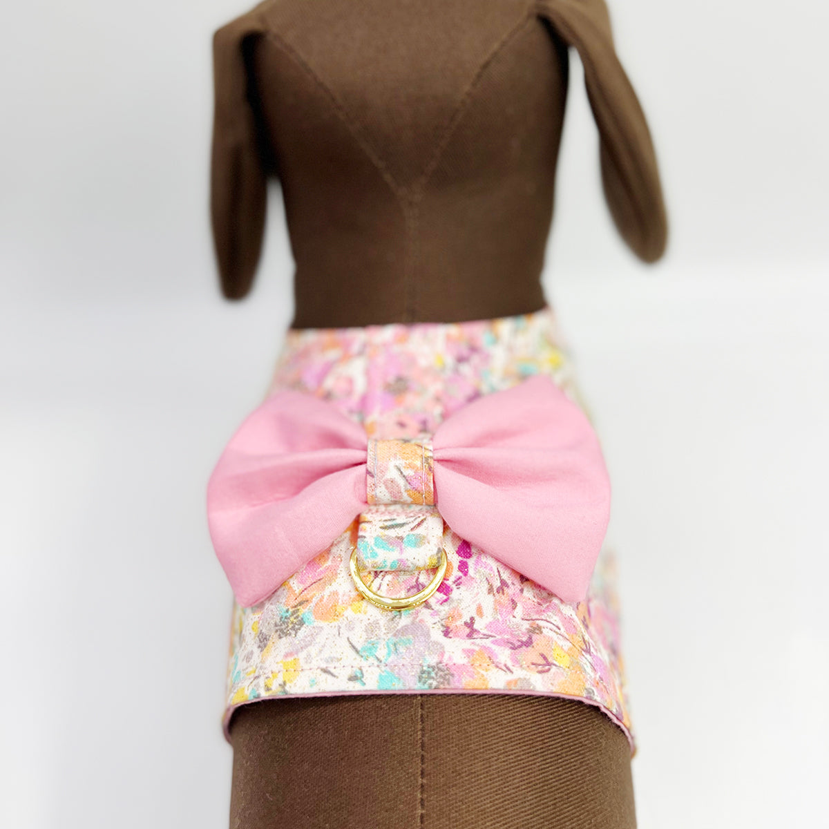 DCNY Pretty in Pink Princess Vest-Style Harness with Bow