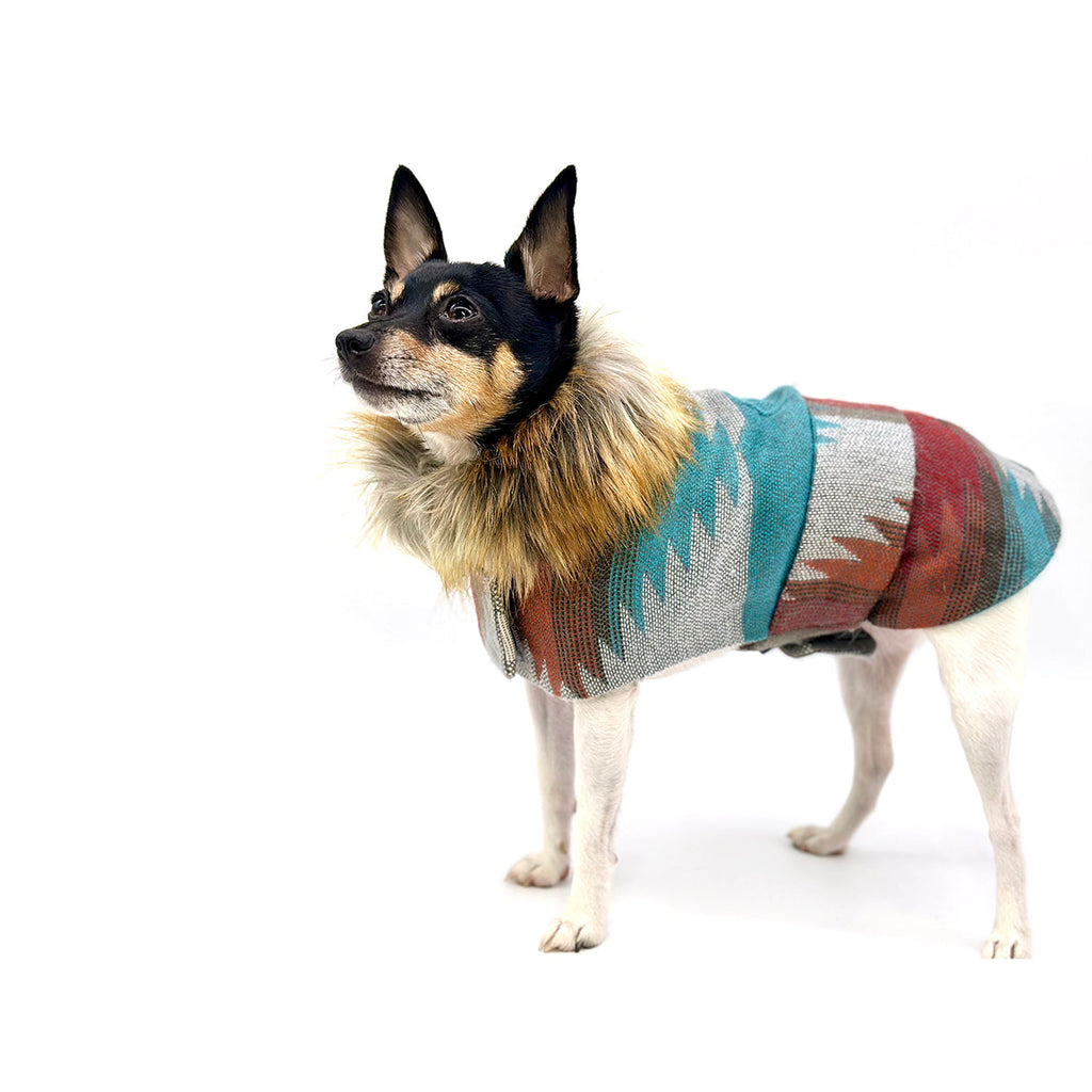 "Prescott" Jacket with Removable Faux Fur Collar