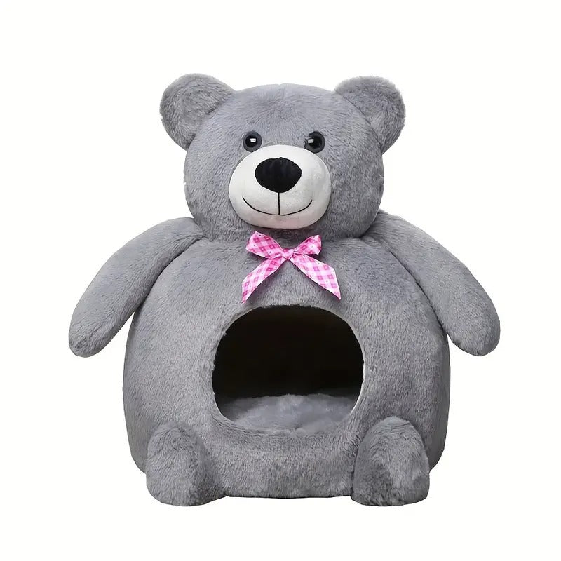 Teddy Bear Bed for Cats and Dogs