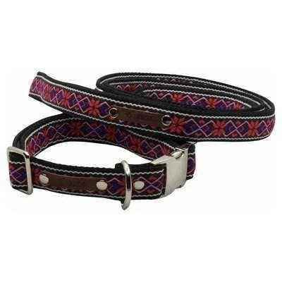 Personalised Large Breed Cotton Dog Collar